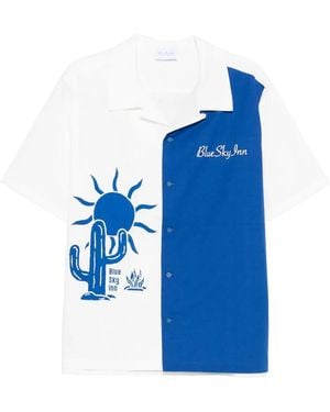 BLUE SKY INN Camicia Con Stampa - Blu