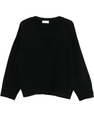 Roberto Collina V-Neck Sweater - Black