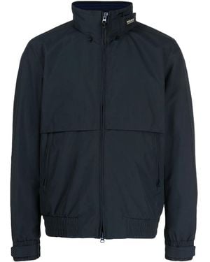 Woolrich High-Neck Zip-Up Jacket - Blue