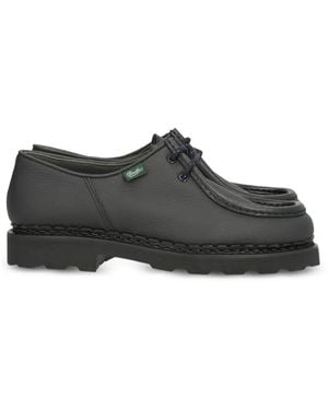 Paraboot Michael Leather Derby Shoes - Black
