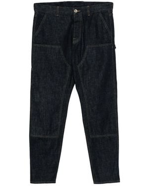 Eleventy Double-Pocket Denim Pants - Blue