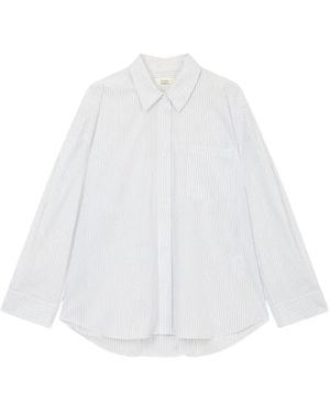 Studio Tomboy X Striped Pocket Shirt - White