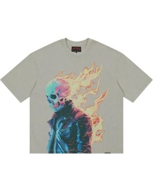 Godspeed Aura D'Inferno Graphic-Print T-Shirt - Blue