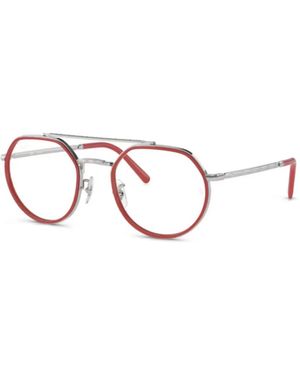 Ray-Ban Gafas Con Montura Hexagonal - Rojo