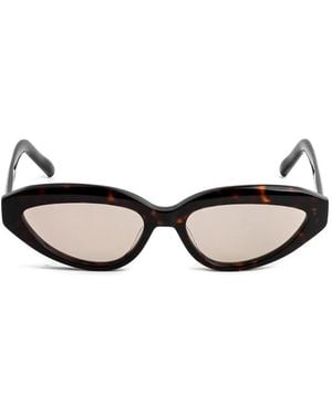 Kaleos Eyehunters Blum Cat-Eye-Frame Sunglasses - Brown