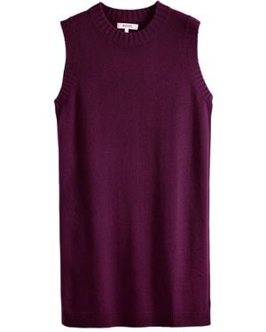Chinti & Parker Sleeveless Mini Dress - Purple