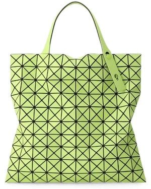 Issey Miyake Geometric-Panel Tote Bag - Green