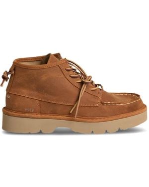 Pànchic P019 Sneakers Mit Schnürung - Braun