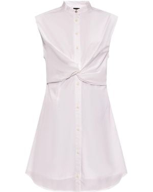 Rag & Bone Louisa Cotton Shirt Dress - Pink