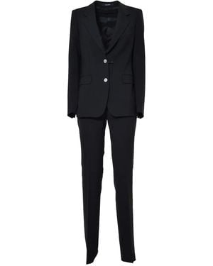 Tagliatore Two-Button Suit - Black
