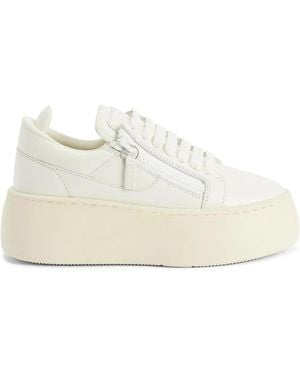Giuseppe Zanotti Gz94 Maxi Platform Trainers - White