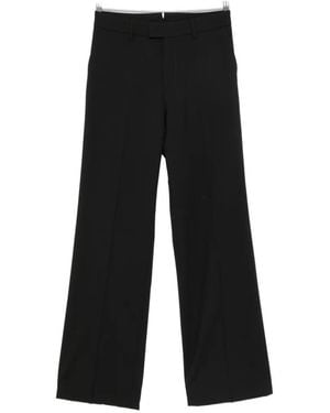 Berwich Patrizia Pressed-Crease Straight-Leg Pants - Black