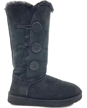 UGG Bottes Bailey Button Triplet - Bleu
