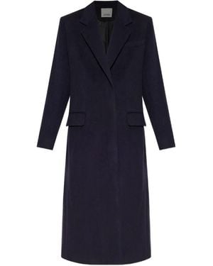 Isabel Marant Virgin Wool Coat - Blue