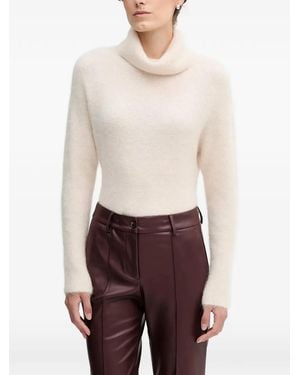 Sandro Ferrone Jersey con cuello vuelto - Blanco