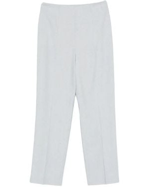 Alberta Ferretti Side-Pocket Trousers - White