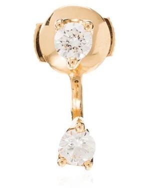 Anita Ko Pendiente Orbit En Oro Amarillo De 18Kt Con Diamante - Blanco