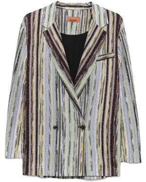 Missoni Woven Spring Summer Jacket - Black