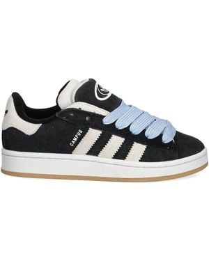 adidas Campus 00S Suede 3-Stripe Trainers - Black