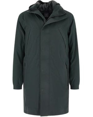 ALPHATAURI Doudoune Zippée À Capuche - Grey