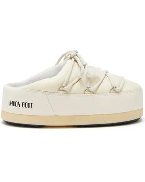 Moon Boot Sandalias Icon con logo - Blanco