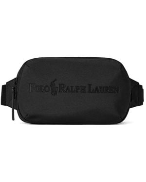 Polo Ralph Lauren Medium Logo-Embossed Belt Bag - Black
