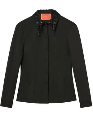 La DoubleJ Beaded Shirt - Black