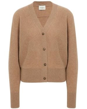 LeKasha Cardigan Mit V-Ausschnitt - Natur
