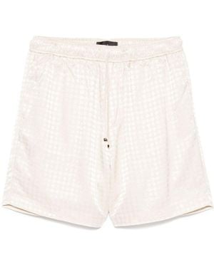 Amiri Ma Quad Jacquard Shorts - Natural