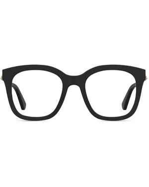 Moschino Logo-Detail Glasses - Black