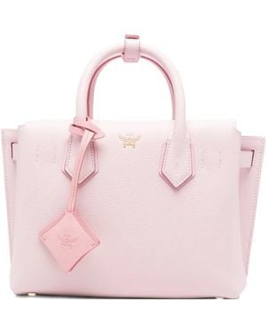 MCM Milla Tote Bag - Pink