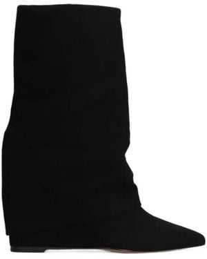 The Seller Stiefel Mit Spitzer Kappe - Schwarz