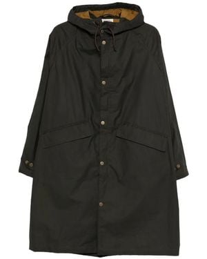 L'IMPERMEABILE New Dean Wax Coat Waterproof Trench in Green for