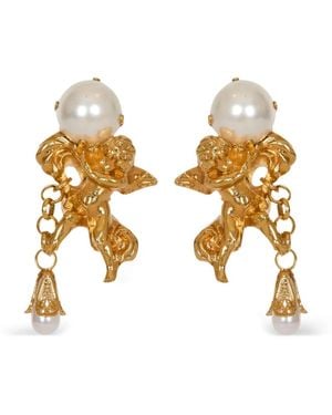Balmain Anges バロック ピアス - メタリック
