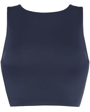 Eres Laura Cropped Top - Blue