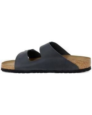 Birkenstock Arizona Suede Sandals - Wit