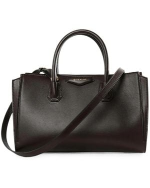 Givenchy Antigona Leather Tote Bag - Black