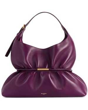 Balmain Sphynx Medium Bag - Purple