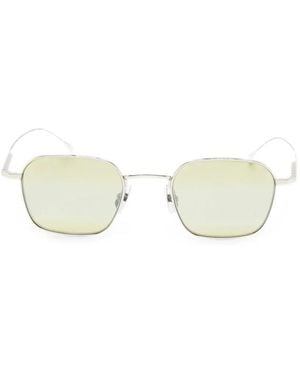 Maui Jim Mekala Geometric-Frame Sunglasses - White