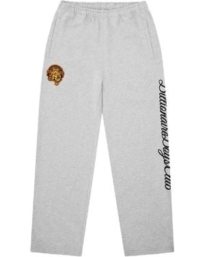 BBCICECREAM Logo-Print Patch-Detail Track Trousers - White