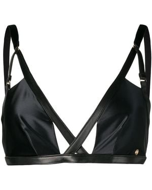 Something Wicked Soutien-Gorge Jade En Satin - Noir