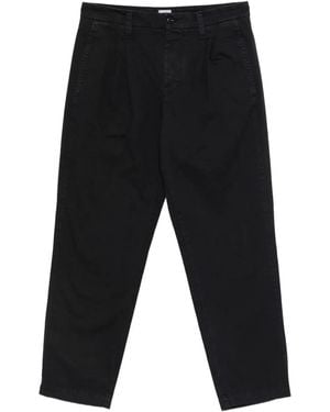 C.P. Company Straight Trousers - Black