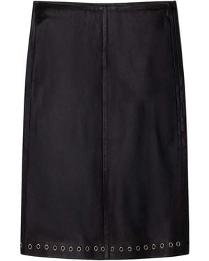 GIMAGUAS Eyelets Skirt - Black