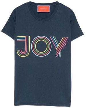 La DoubleJ Cotton T-Shirt - Blue