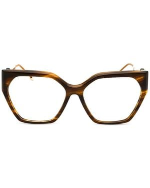 Philipp Plein Cat-Eye Glasses - Black