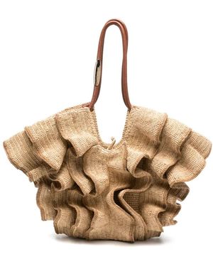 Zimmermann Bolso Shopper Goldentime Mediano - Neutro
