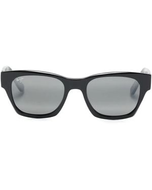 Maui Jim Valley Isle Square-Frame Sunglasses - Grey
