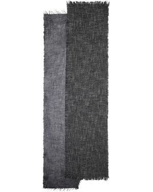 discord Yohji Yamamoto Fringed Scarf - Grey