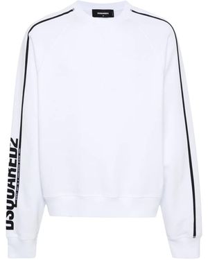 DSquared² Crew-Neck Sweatshirt - White
