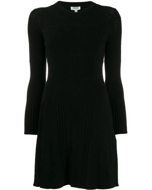KENZO Kurzes Strickkleid - Schwarz